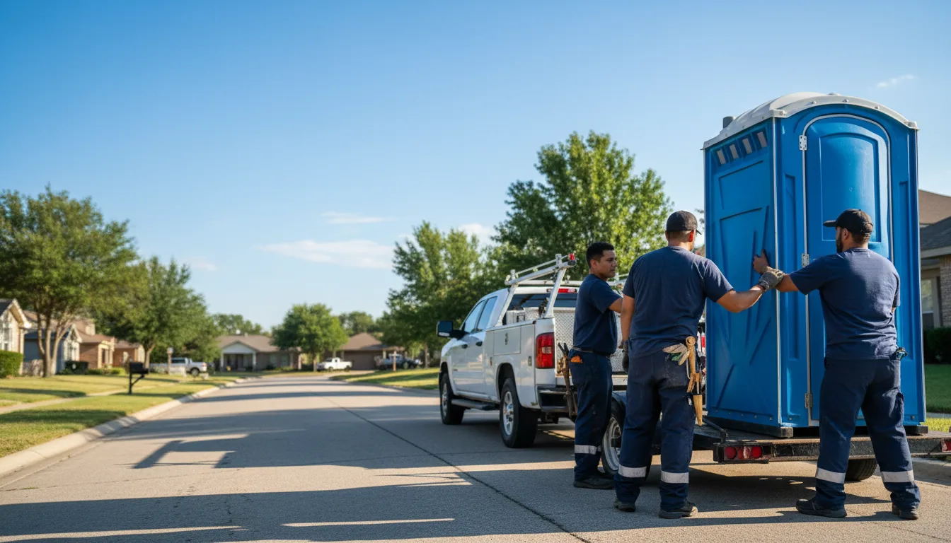 Portable Toilet Rental in Elberfeld, IN near me